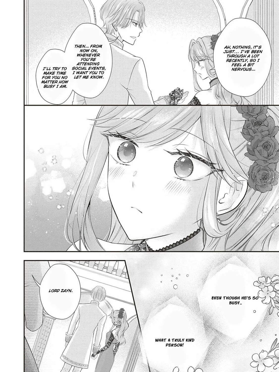 Hakyoku Yotei no Akujo no Hazu ga, Reitetsu Koushaku-sama ga Wakaretekuremasen! Chapter 7 page 41 - 