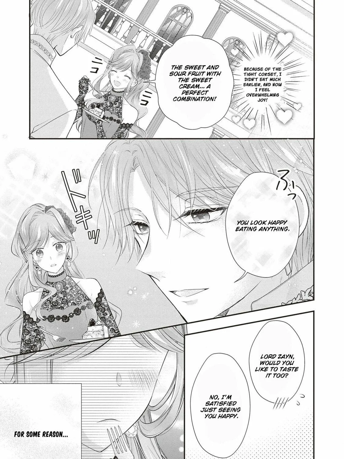 Hakyoku Yotei no Akujo no Hazu ga, Reitetsu Koushaku-sama ga Wakaretekuremasen! Chapter 7 page 47 - 