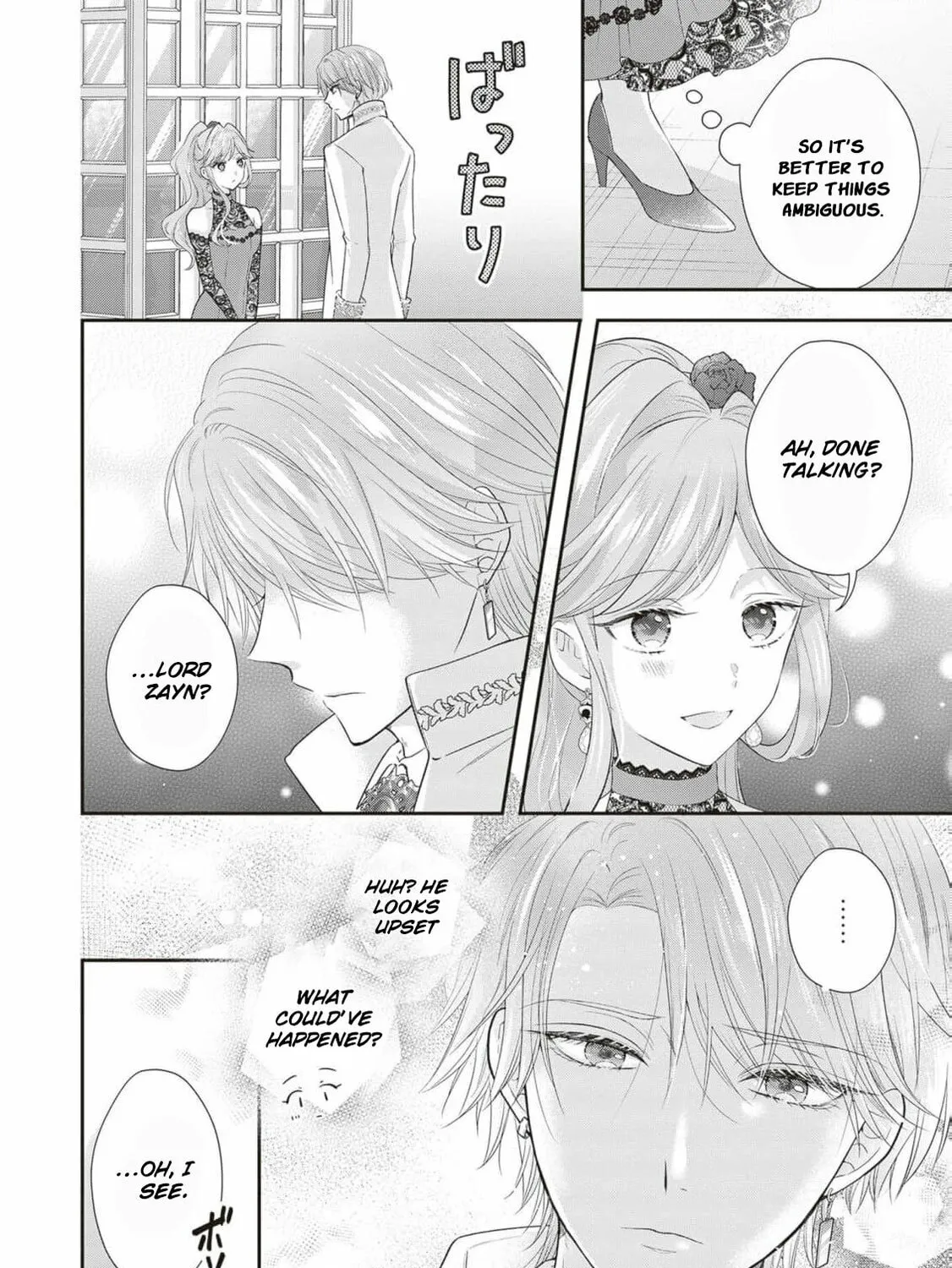 Hakyoku Yotei no Akujo no Hazu ga, Reitetsu Koushaku-sama ga Wakaretekuremasen! Chapter 7 page 57 - 