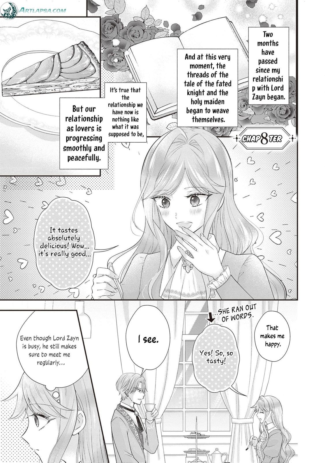 Hakyoku Yotei no Akujo no Hazu ga, Reitetsu Koushaku-sama ga Wakaretekuremasen! Chapter 8 page 4 - 