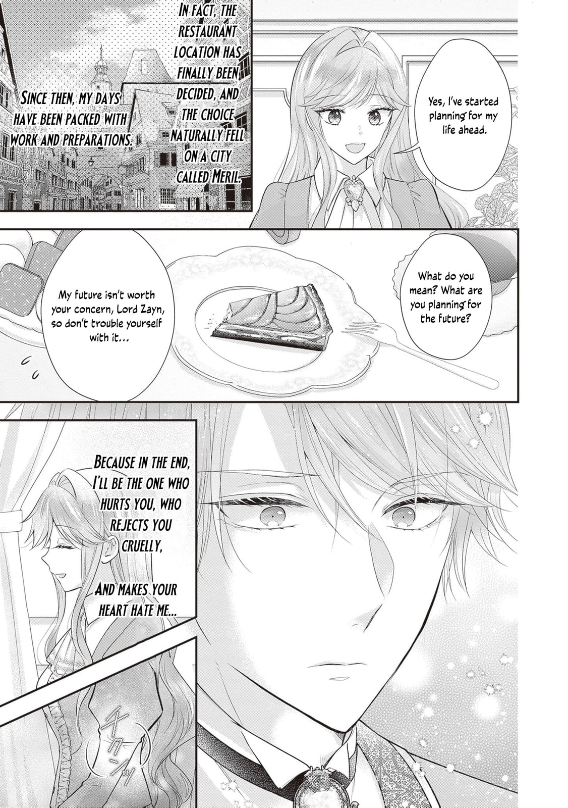 Hakyoku Yotei no Akujo no Hazu ga, Reitetsu Koushaku-sama ga Wakaretekuremasen! Chapter 8 page 6 - 