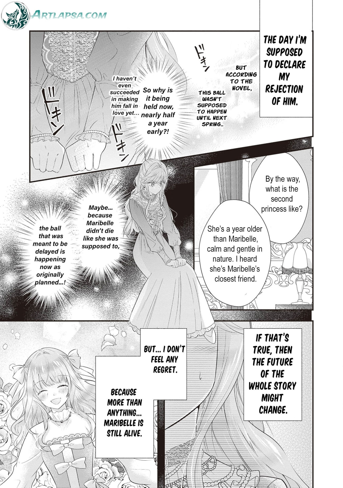 Hakyoku Yotei no Akujo no Hazu ga, Reitetsu Koushaku-sama ga Wakaretekuremasen! Chapter 9 page 20 - 