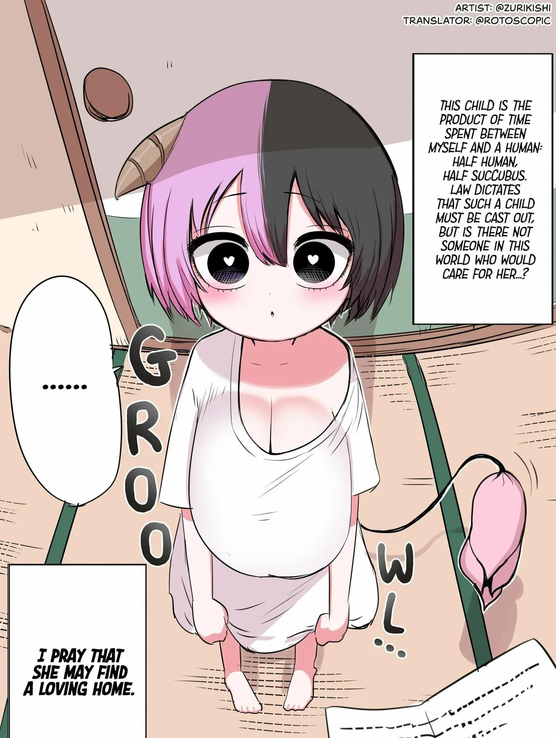 Half Succubus wo Hirotta Chapter 1 page 1 - 