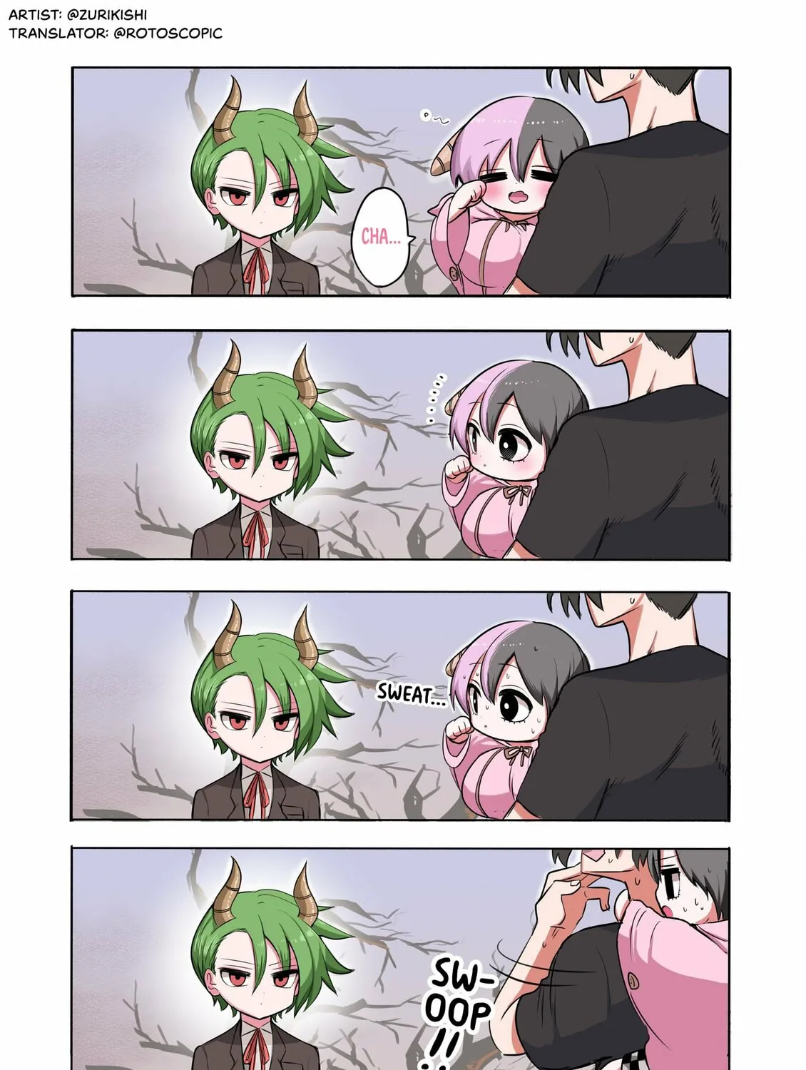 Half Succubus wo Hirotta Chapter 31.5 page 1 - 