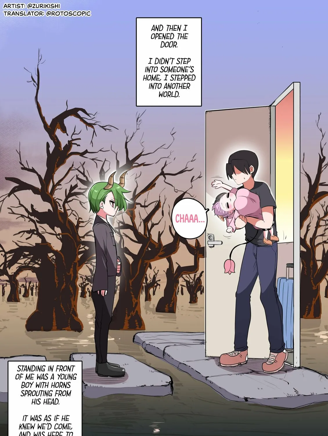 Half Succubus wo Hirotta Chapter 31 page 1 - 