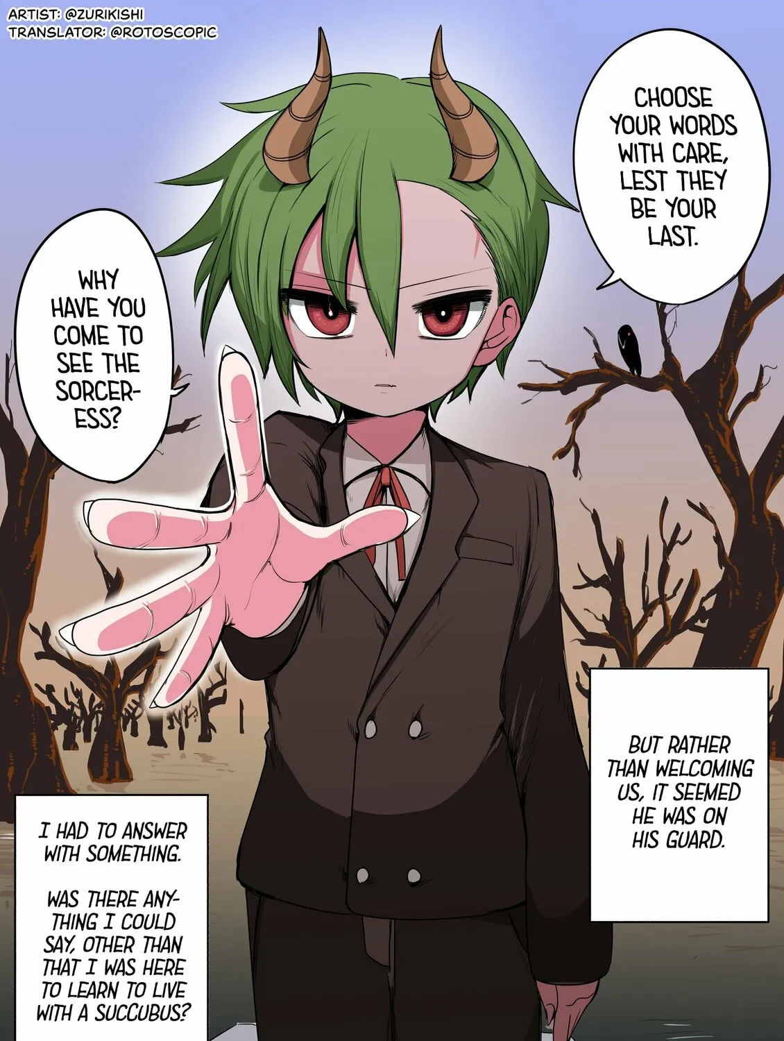 Half Succubus wo Hirotta Chapter 32 page 1 - 