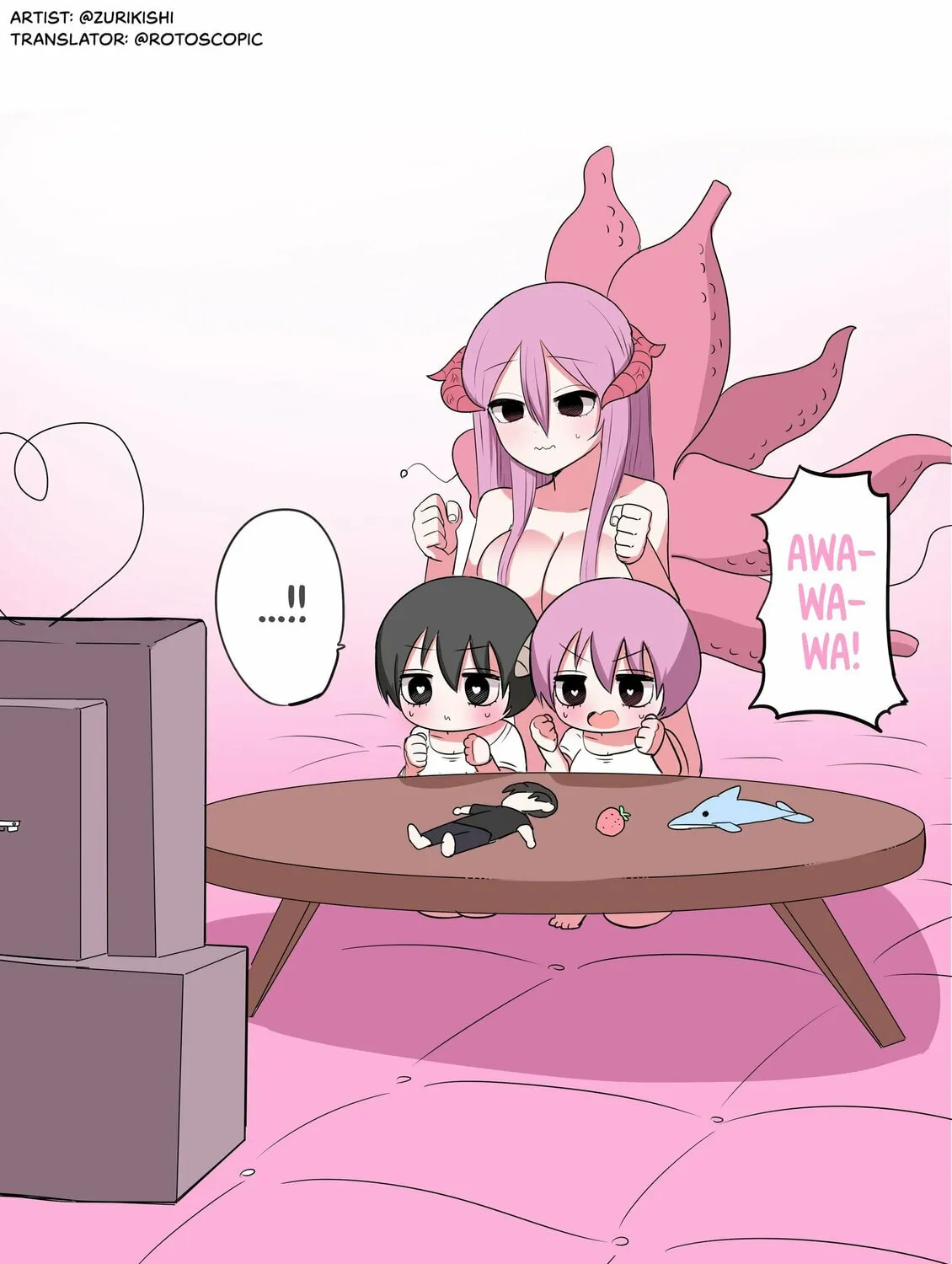 Half Succubus wo Hirotta Chapter 33.5 page 1 - 