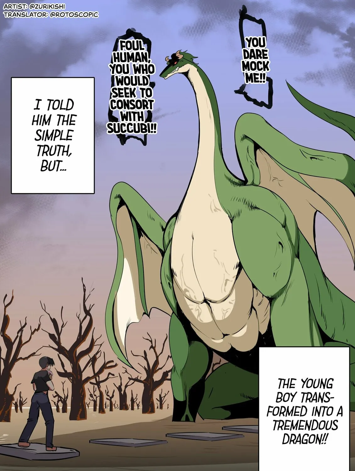 Half Succubus wo Hirotta Chapter 33 page 1 - 
