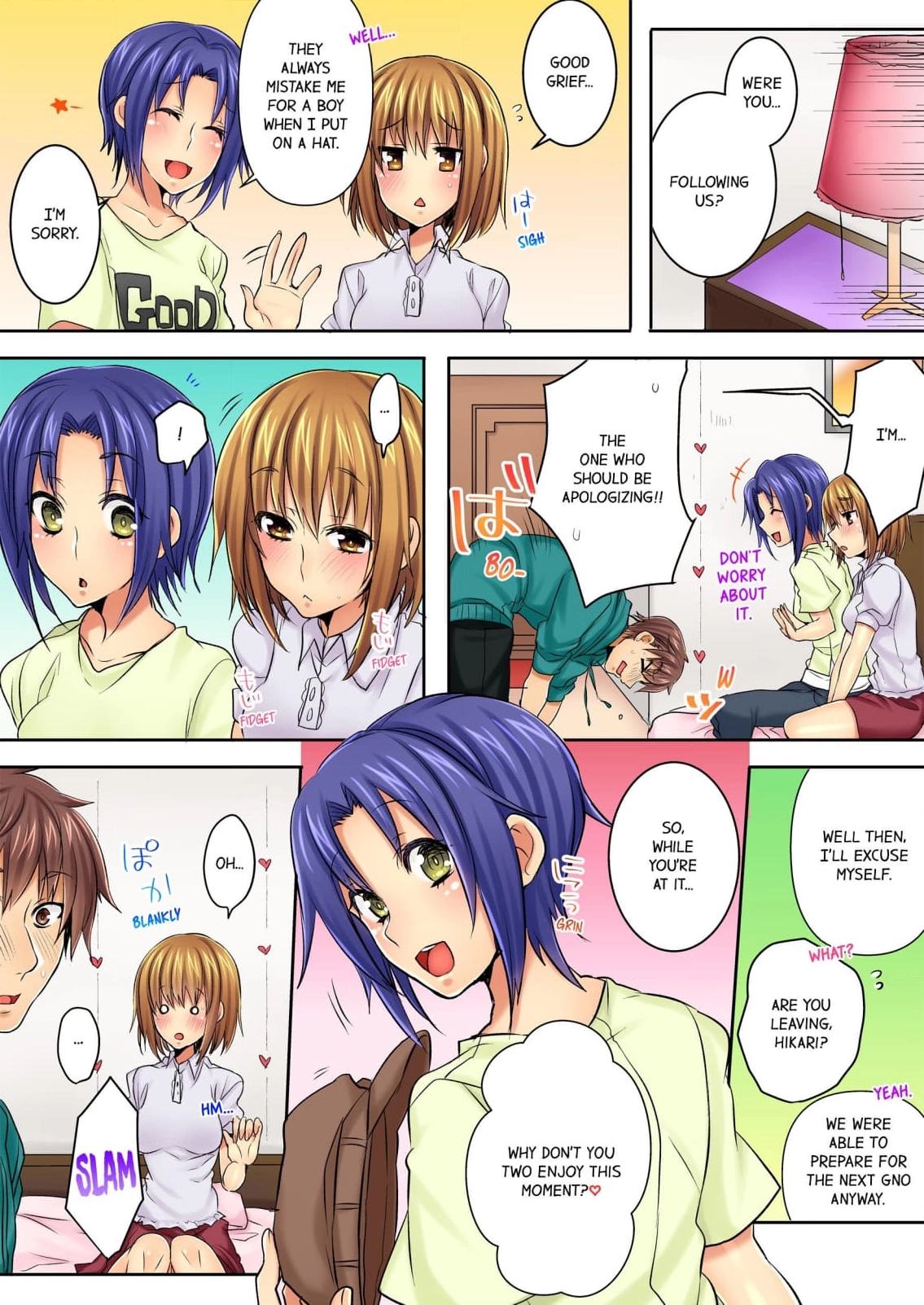 Hamehame Chance! - Rabuho Joshikai ni Tobiiri Sanka Chapter 19 page 9 - 