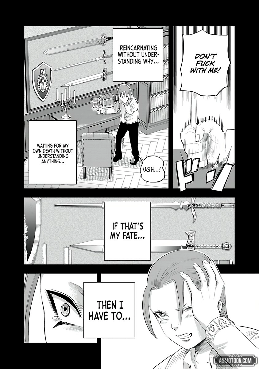 Hametsu Flag Kaihi no Tame Yamaoku e Hikikomotteita Saikyou no Akuyaku wa, Tasuketa Heroine ni Yotte Omotebutai e Tatasareru Chapter 1 page 16 - 