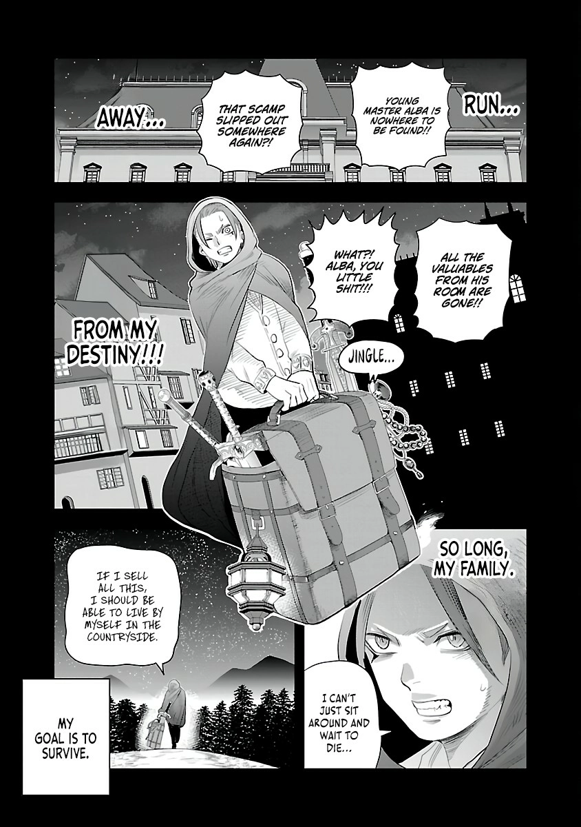 Hametsu Flag Kaihi no Tame Yamaoku e Hikikomotteita Saikyou no Akuyaku wa, Tasuketa Heroine ni Yotte Omotebutai e Tatasareru Chapter 1 page 17 - 