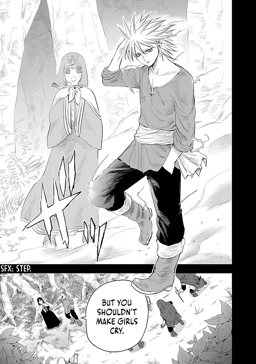 Hametsu Flag Kaihi no Tame Yamaoku e Hikikomotteita Saikyou no Akuyaku wa, Tasuketa Heroine ni Yotte Omotebutai e Tatasareru Chapter 1 page 29 - 