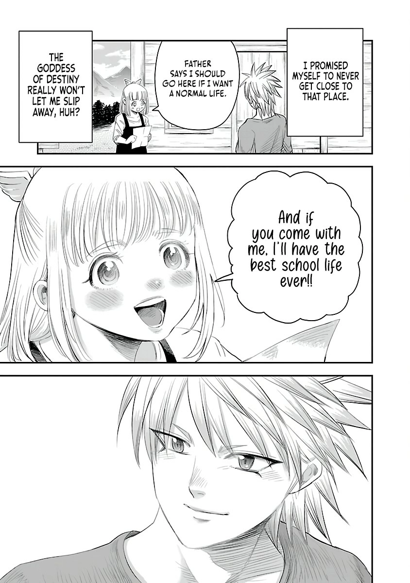 Hametsu Flag Kaihi no Tame Yamaoku e Hikikomotteita Saikyou no Akuyaku wa, Tasuketa Heroine ni Yotte Omotebutai e Tatasareru Chapter 1 page 48 - 