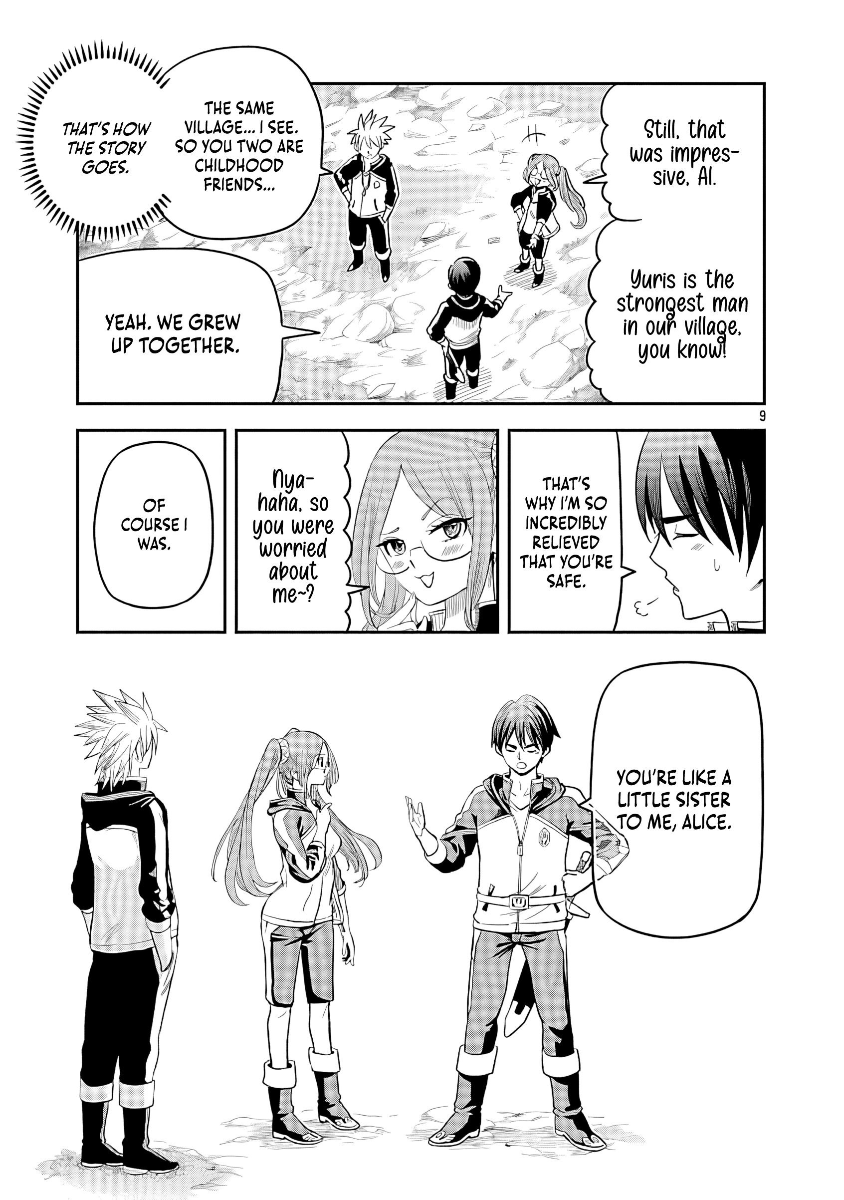 Hametsu Flag Kaihi no Tame Yamaoku e Hikikomotteita Saikyou no Akuyaku wa, Tasuketa Heroine ni Yotte Omotebutai e Tatasareru Chapter 10 page 12 - 