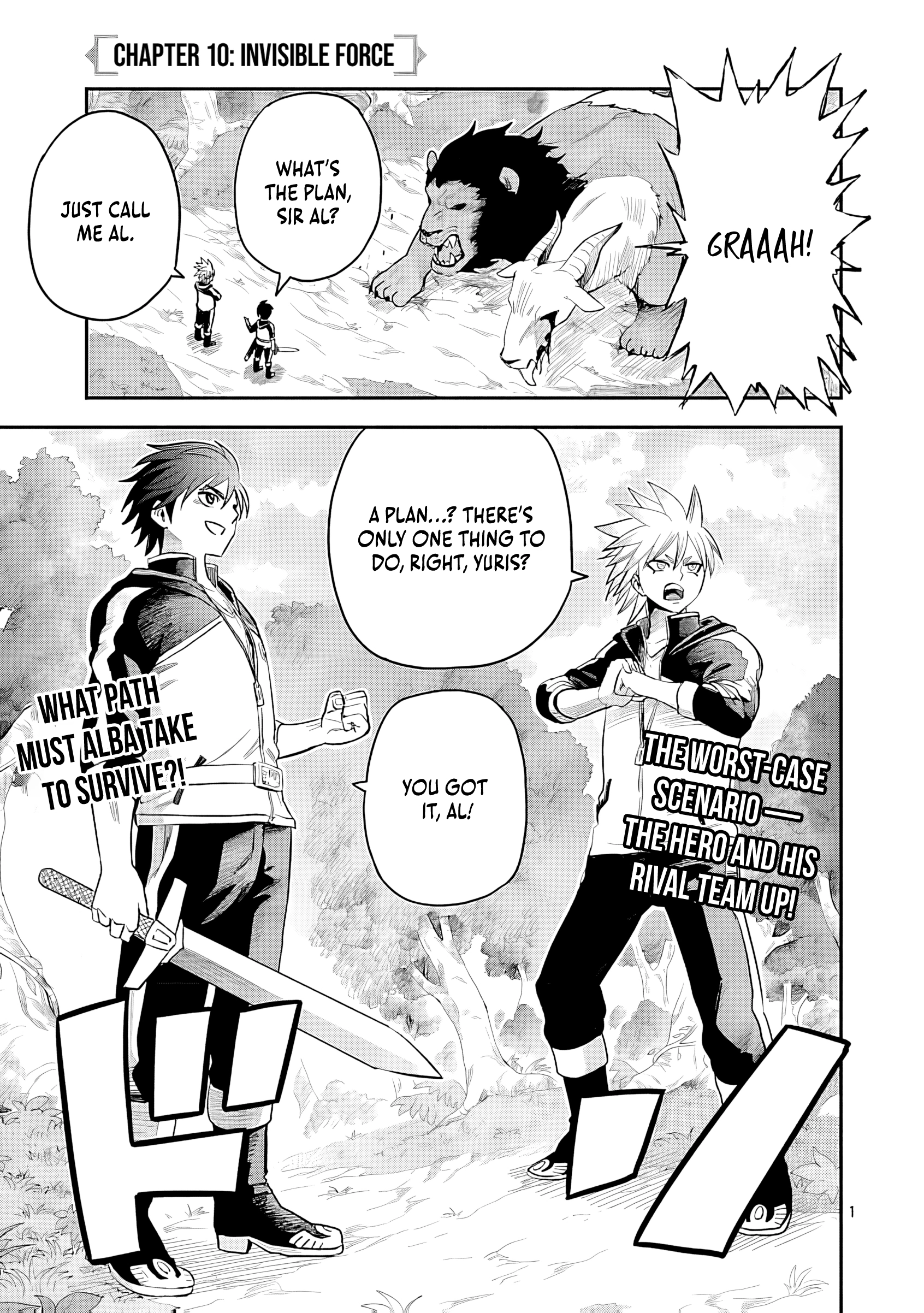Hametsu Flag Kaihi no Tame Yamaoku e Hikikomotteita Saikyou no Akuyaku wa, Tasuketa Heroine ni Yotte Omotebutai e Tatasareru Chapter 10 page 4 - 