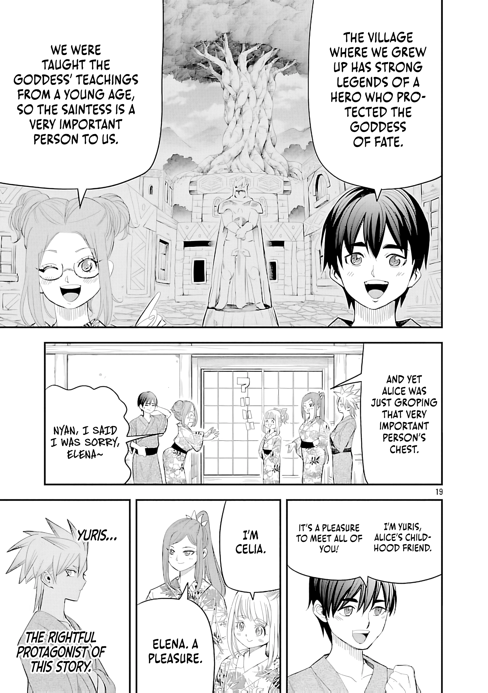 Hametsu Flag Kaihi no Tame Yamaoku e Hikikomotteita Saikyou no Akuyaku wa, Tasuketa Heroine ni Yotte Omotebutai e Tatasareru Chapter 11 page 24 - 
