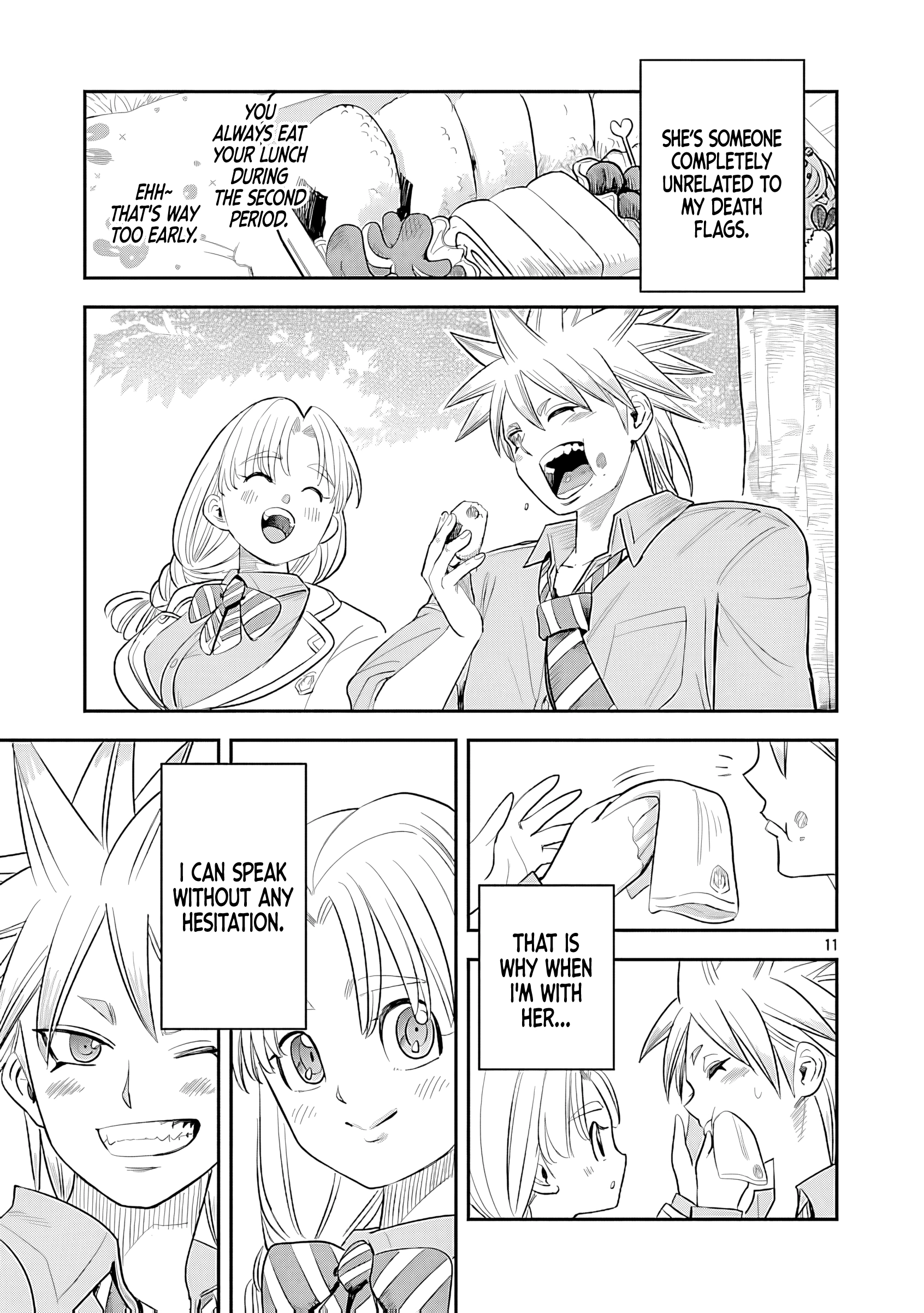 Hametsu Flag Kaihi no Tame Yamaoku e Hikikomotteita Saikyou no Akuyaku wa, Tasuketa Heroine ni Yotte Omotebutai e Tatasareru Chapter 12 page 14 - 