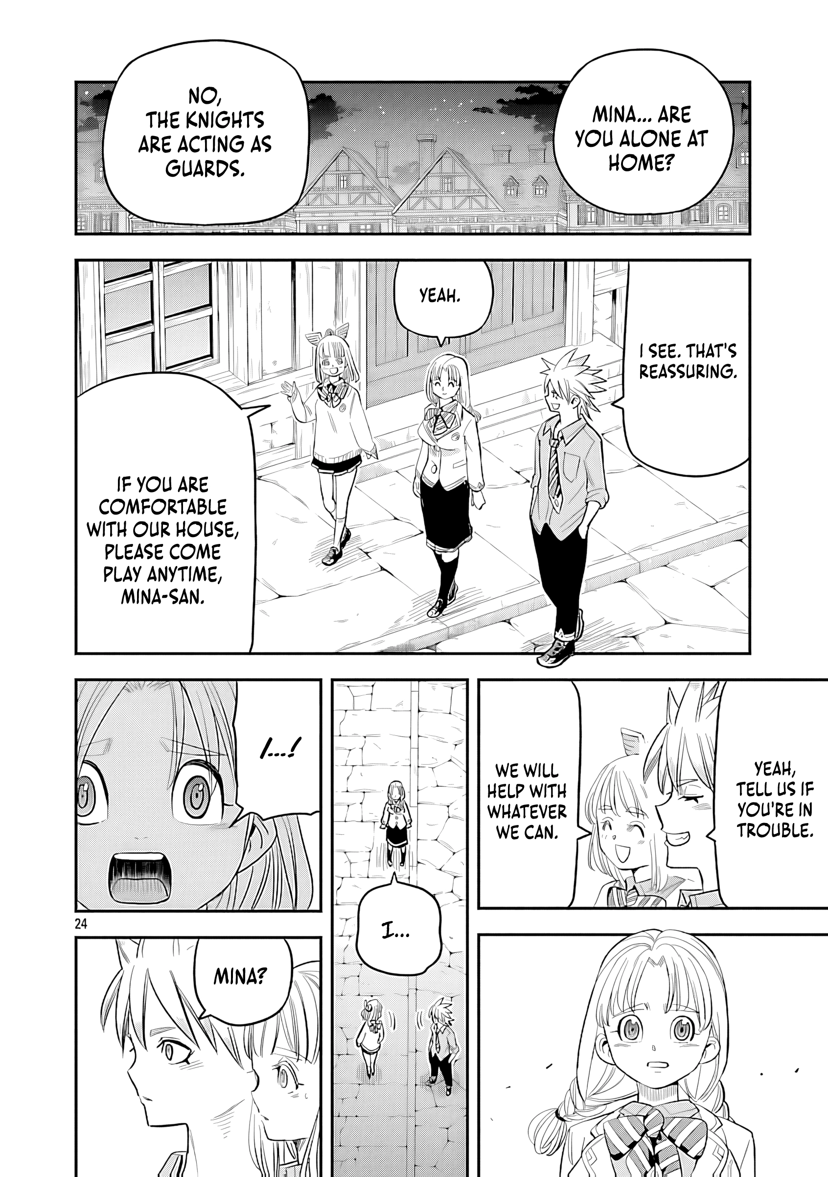 Hametsu Flag Kaihi no Tame Yamaoku e Hikikomotteita Saikyou no Akuyaku wa, Tasuketa Heroine ni Yotte Omotebutai e Tatasareru Chapter 12 page 27 - 