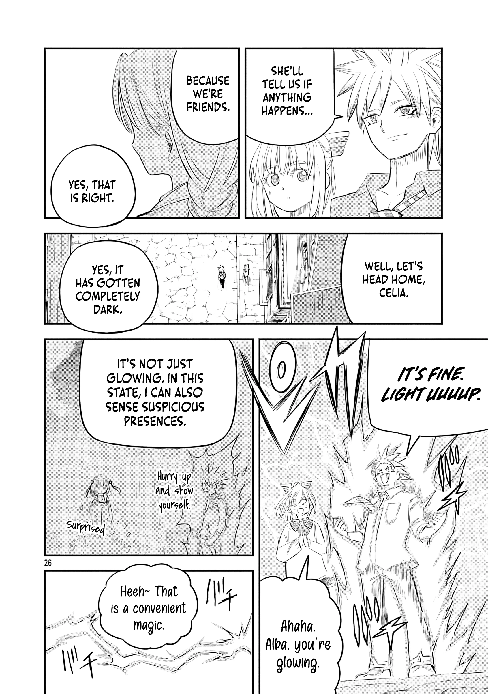 Hametsu Flag Kaihi no Tame Yamaoku e Hikikomotteita Saikyou no Akuyaku wa, Tasuketa Heroine ni Yotte Omotebutai e Tatasareru Chapter 12 page 29 - 