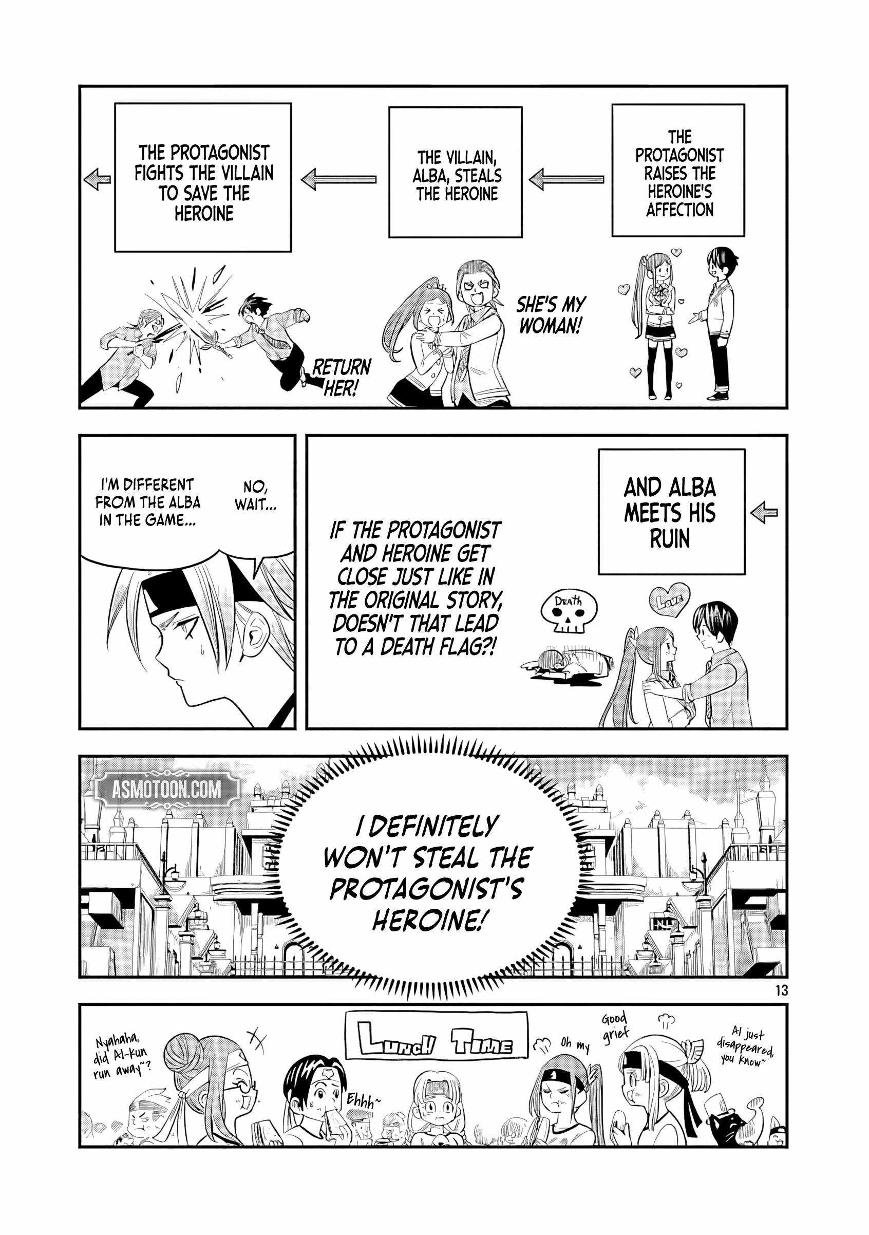 Hametsu Flag Kaihi no Tame Yamaoku e Hikikomotteita Saikyou no Akuyaku wa, Tasuketa Heroine ni Yotte Omotebutai e Tatasareru Chapter 13 page 15 - 