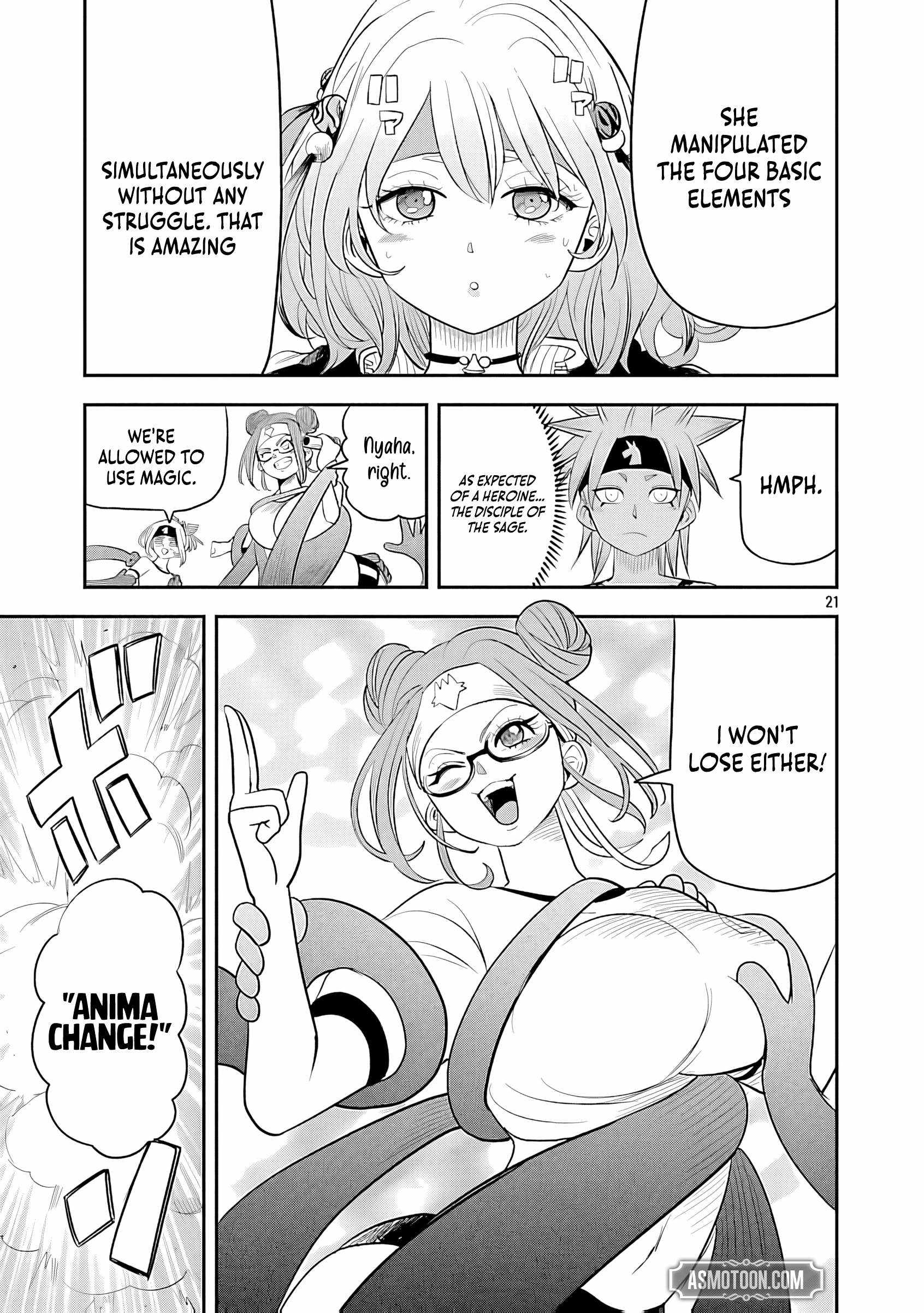 Hametsu Flag Kaihi no Tame Yamaoku e Hikikomotteita Saikyou no Akuyaku wa, Tasuketa Heroine ni Yotte Omotebutai e Tatasareru Chapter 13 page 23 - 