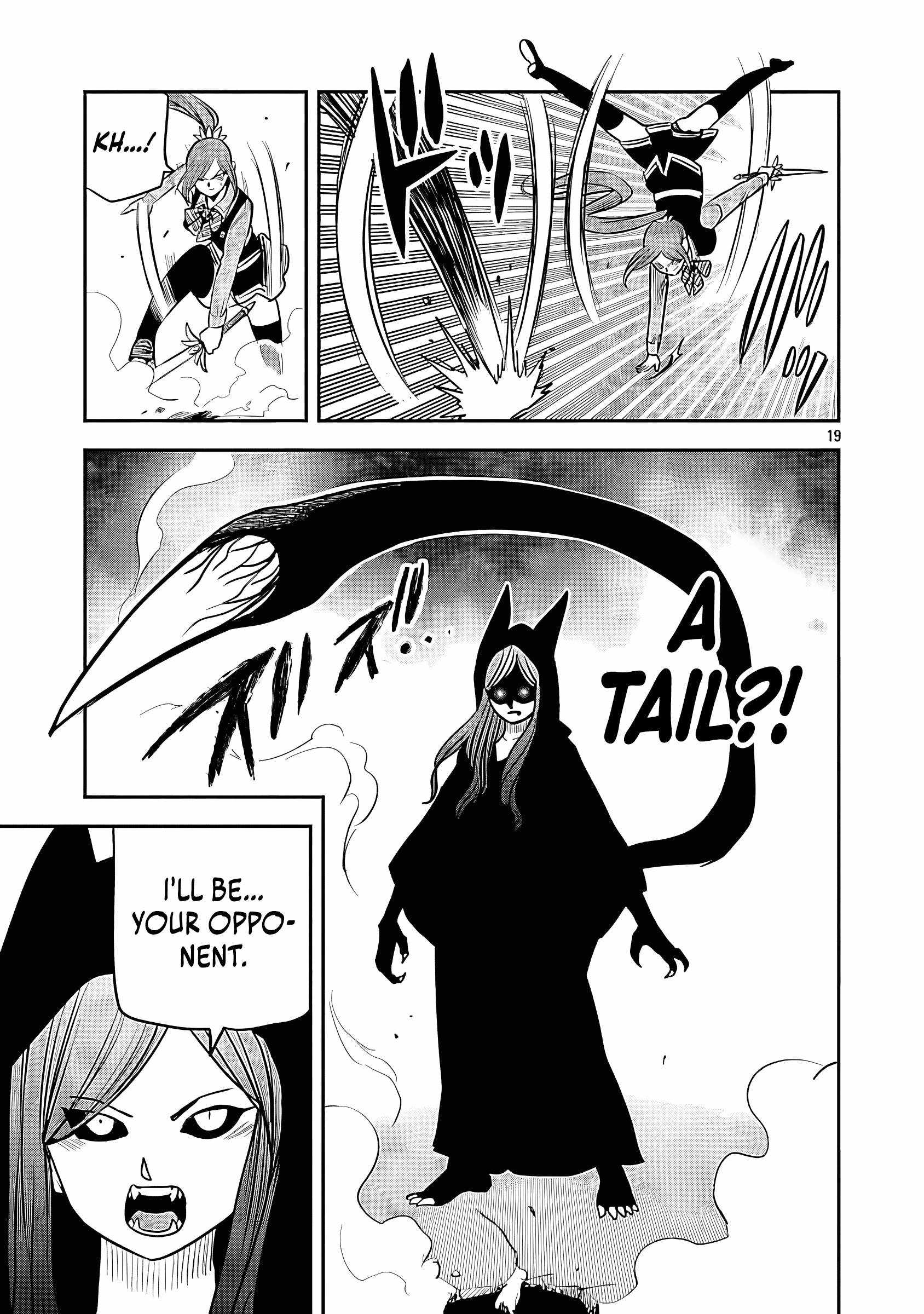 Hametsu Flag Kaihi no Tame Yamaoku e Hikikomotteita Saikyou no Akuyaku wa, Tasuketa Heroine ni Yotte Omotebutai e Tatasareru Chapter 14 page 22 - 