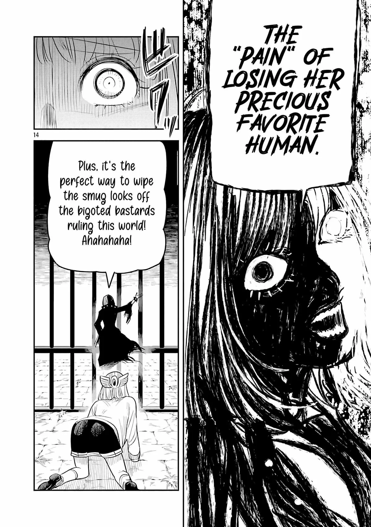 Hametsu Flag Kaihi no Tame Yamaoku e Hikikomotteita Saikyou no Akuyaku wa, Tasuketa Heroine ni Yotte Omotebutai e Tatasareru Chapter 16 page 19 - 