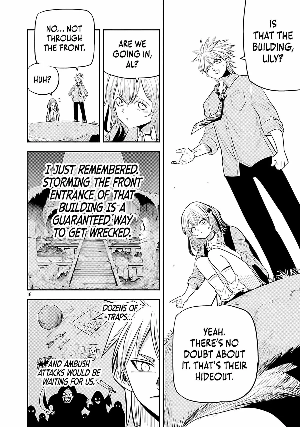 Hametsu Flag Kaihi no Tame Yamaoku e Hikikomotteita Saikyou no Akuyaku wa, Tasuketa Heroine ni Yotte Omotebutai e Tatasareru Chapter 16 page 21 - 
