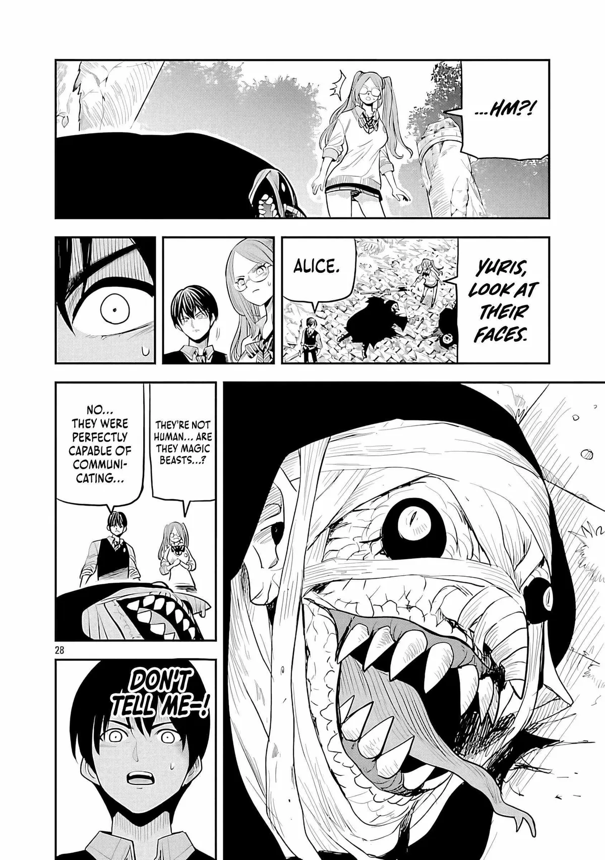Hametsu Flag Kaihi no Tame Yamaoku e Hikikomotteita Saikyou no Akuyaku wa, Tasuketa Heroine ni Yotte Omotebutai e Tatasareru Chapter 16 page 33 - 