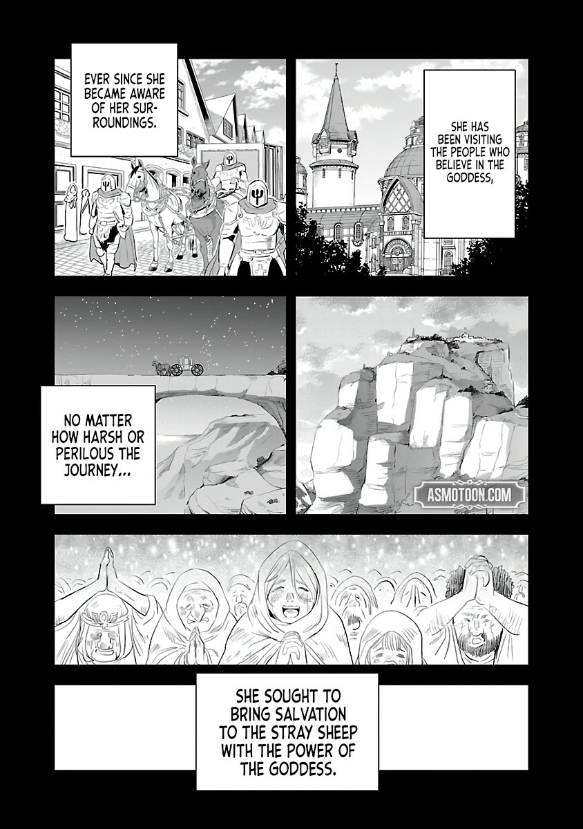 Hametsu Flag Kaihi no Tame Yamaoku e Hikikomotteita Saikyou no Akuyaku wa, Tasuketa Heroine ni Yotte Omotebutai e Tatasareru Chapter 2 page 12 - 