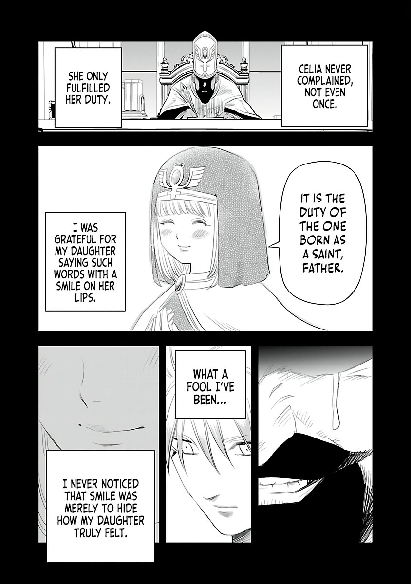 Hametsu Flag Kaihi no Tame Yamaoku e Hikikomotteita Saikyou no Akuyaku wa, Tasuketa Heroine ni Yotte Omotebutai e Tatasareru Chapter 2 page 13 - 