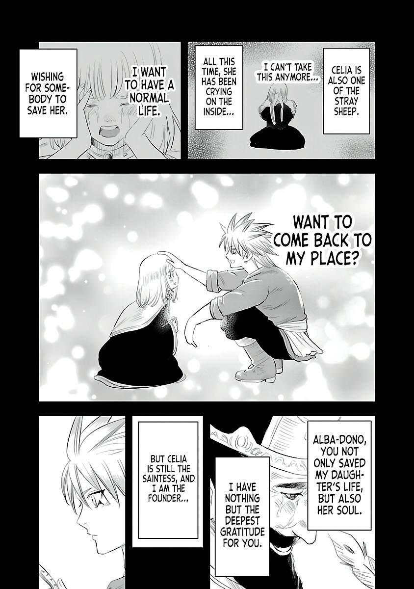 Hametsu Flag Kaihi no Tame Yamaoku e Hikikomotteita Saikyou no Akuyaku wa, Tasuketa Heroine ni Yotte Omotebutai e Tatasareru Chapter 2 page 14 - 