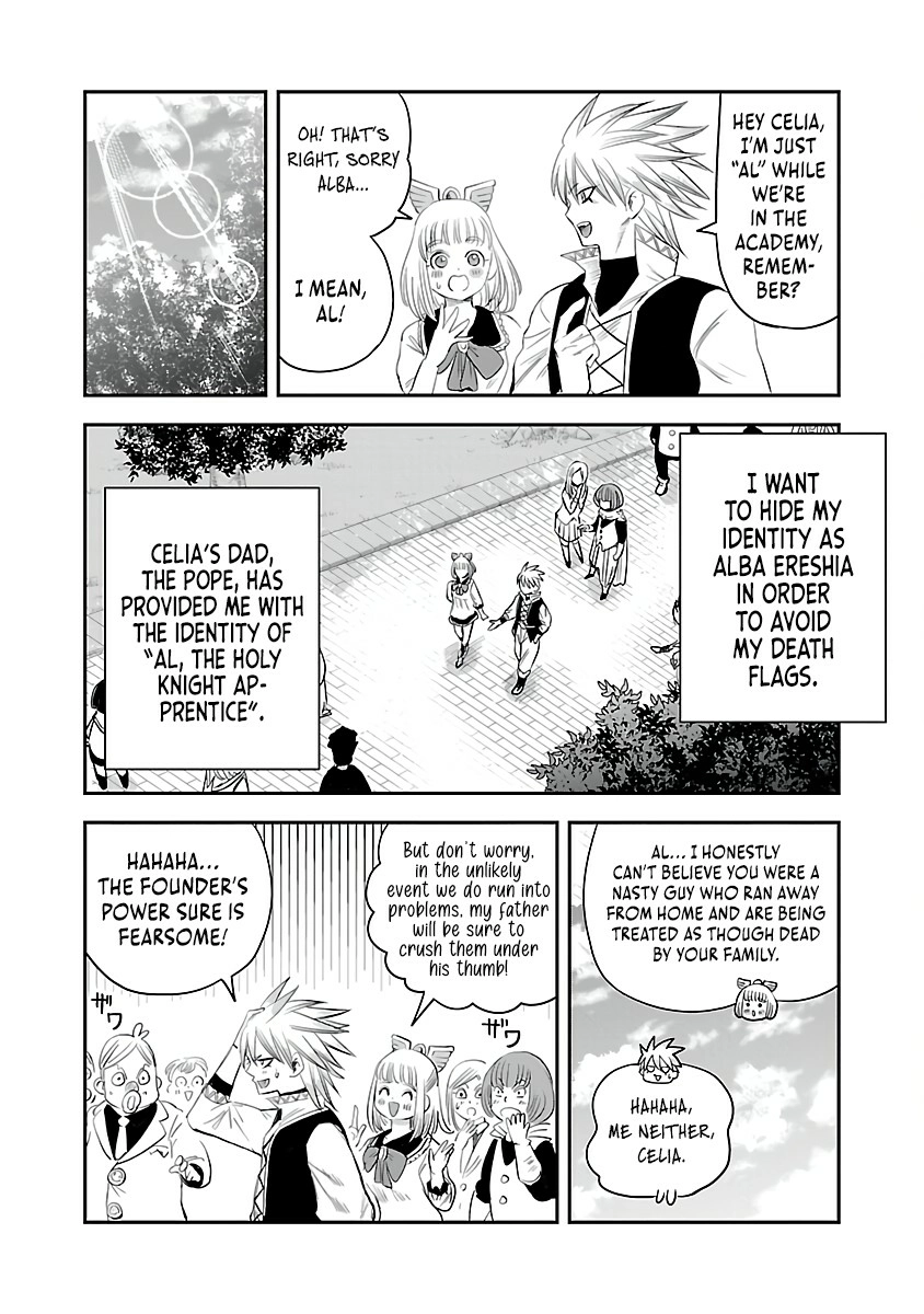 Hametsu Flag Kaihi no Tame Yamaoku e Hikikomotteita Saikyou no Akuyaku wa, Tasuketa Heroine ni Yotte Omotebutai e Tatasareru Chapter 2 page 27 - 