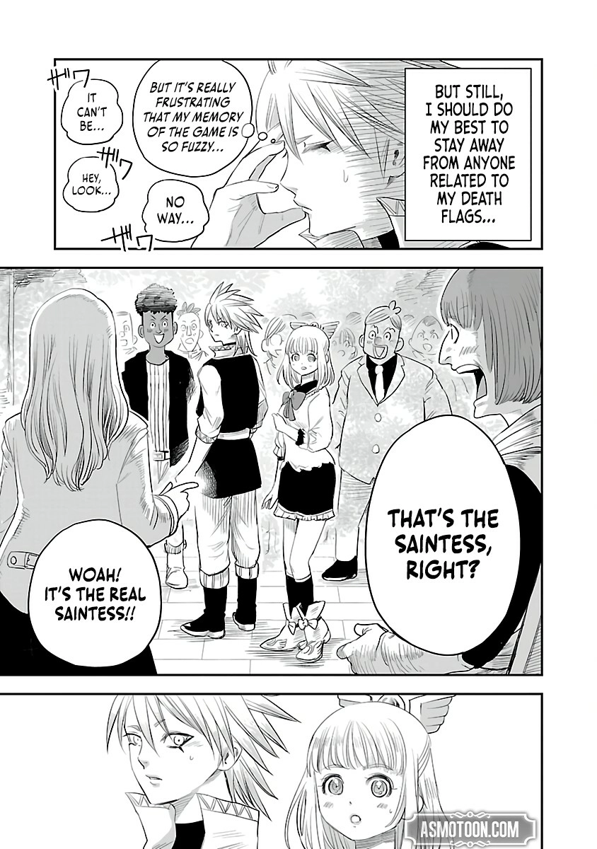 Hametsu Flag Kaihi no Tame Yamaoku e Hikikomotteita Saikyou no Akuyaku wa, Tasuketa Heroine ni Yotte Omotebutai e Tatasareru Chapter 2 page 28 - 