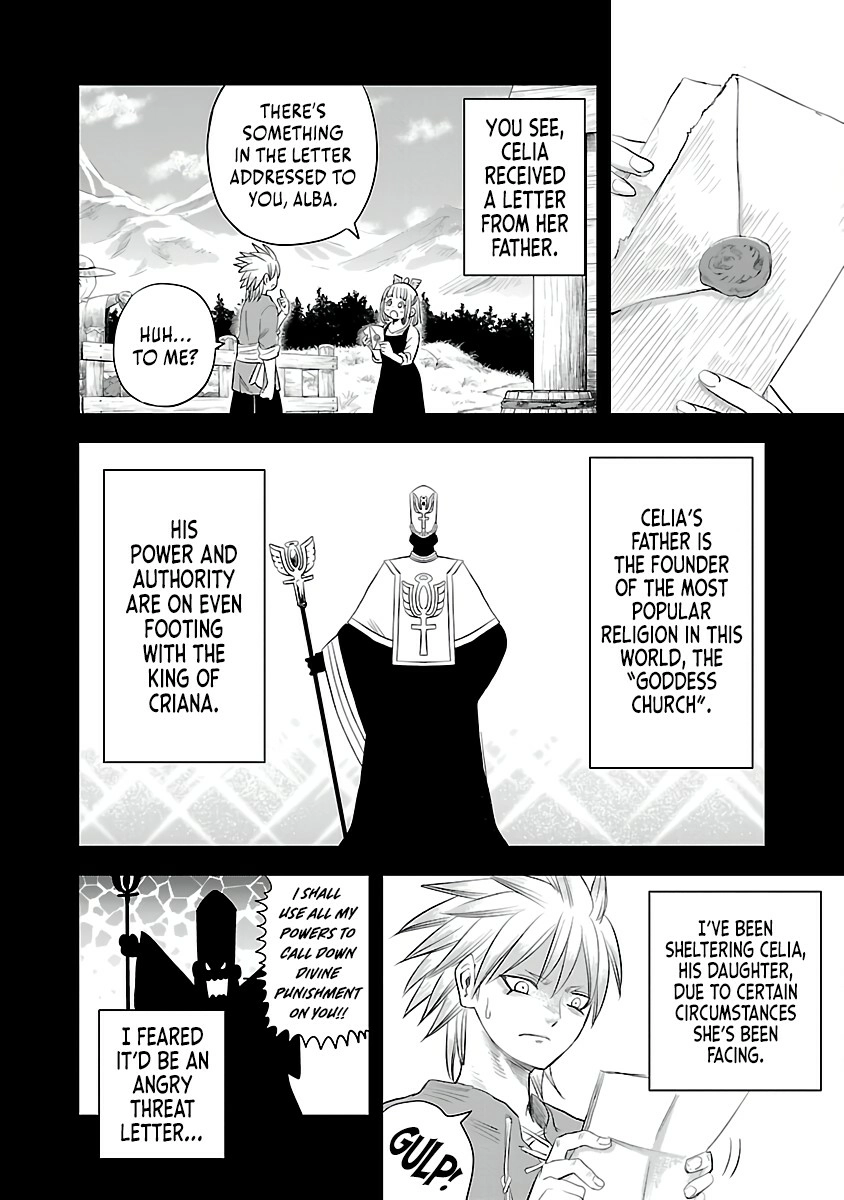 Hametsu Flag Kaihi no Tame Yamaoku e Hikikomotteita Saikyou no Akuyaku wa, Tasuketa Heroine ni Yotte Omotebutai e Tatasareru Chapter 2 page 9 - 