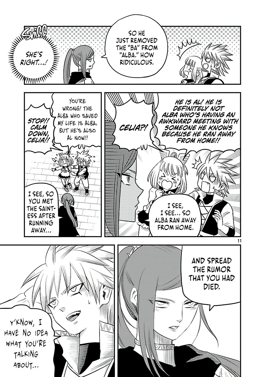 Hametsu Flag Kaihi no Tame Yamaoku e Hikikomotteita Saikyou no Akuyaku wa, Tasuketa Heroine ni Yotte Omotebutai e Tatasareru Chapter 3 page 14 - 