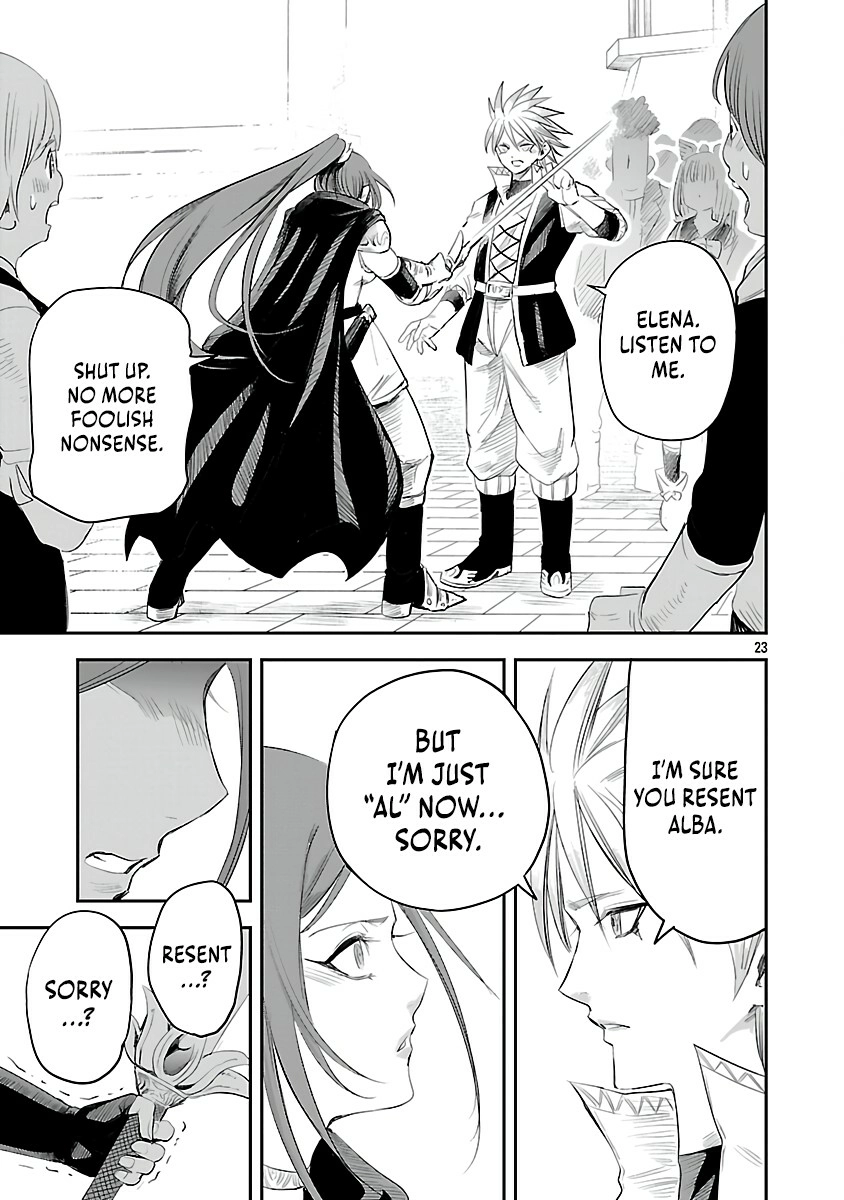 Hametsu Flag Kaihi no Tame Yamaoku e Hikikomotteita Saikyou no Akuyaku wa, Tasuketa Heroine ni Yotte Omotebutai e Tatasareru Chapter 3 page 26 - 