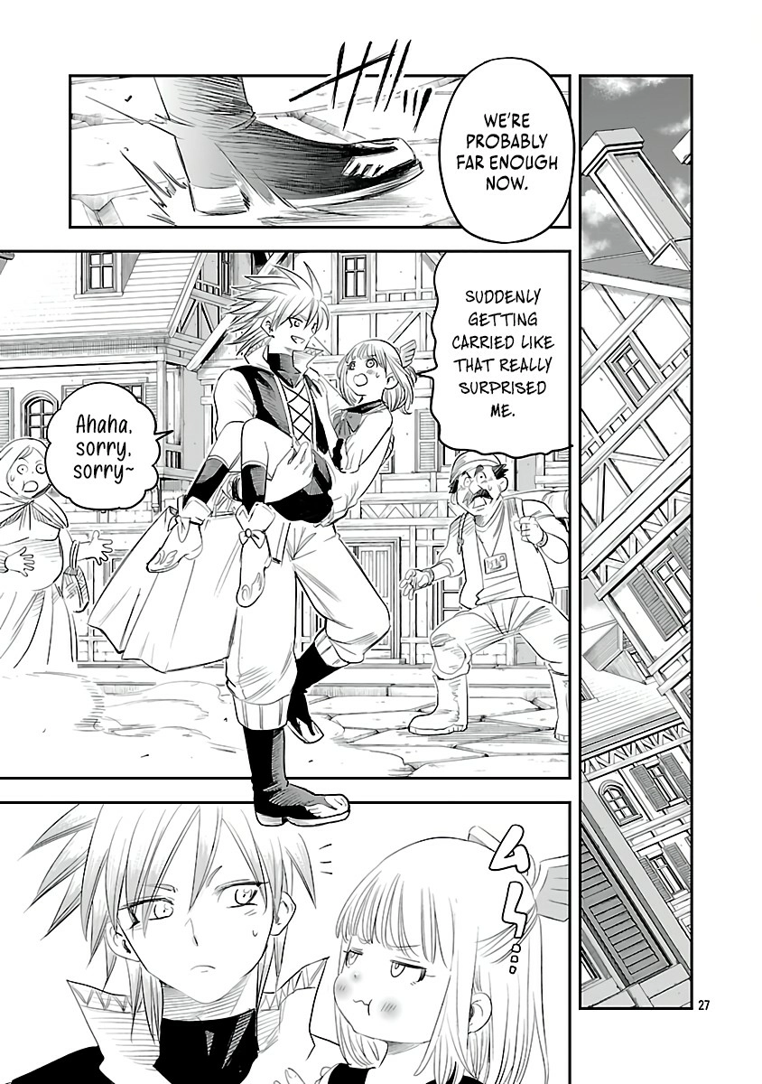 Hametsu Flag Kaihi no Tame Yamaoku e Hikikomotteita Saikyou no Akuyaku wa, Tasuketa Heroine ni Yotte Omotebutai e Tatasareru Chapter 3 page 30 - 