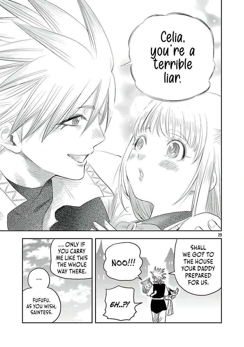 Hametsu Flag Kaihi no Tame Yamaoku e Hikikomotteita Saikyou no Akuyaku wa, Tasuketa Heroine ni Yotte Omotebutai e Tatasareru Chapter 3 page 32 - 