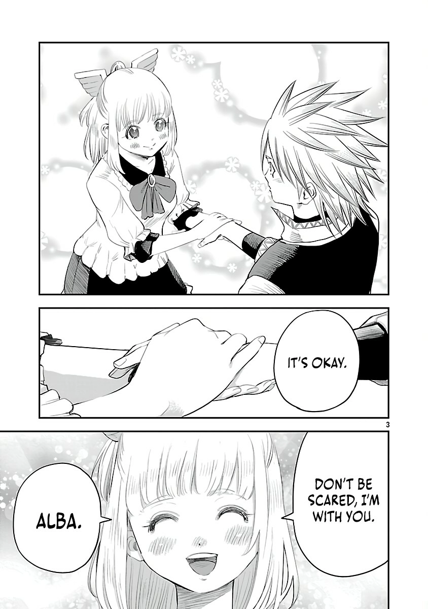 Hametsu Flag Kaihi no Tame Yamaoku e Hikikomotteita Saikyou no Akuyaku wa, Tasuketa Heroine ni Yotte Omotebutai e Tatasareru Chapter 3 page 6 - 