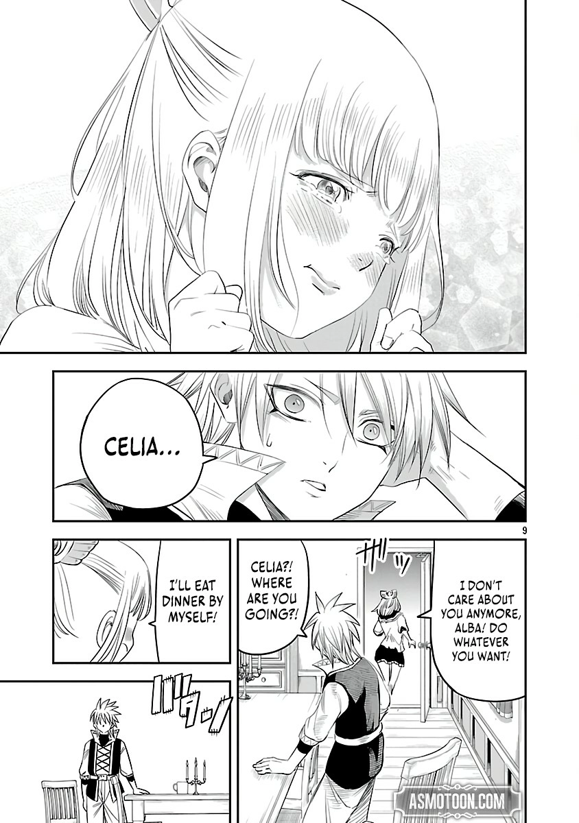 Hametsu Flag Kaihi no Tame Yamaoku e Hikikomotteita Saikyou no Akuyaku wa, Tasuketa Heroine ni Yotte Omotebutai e Tatasareru Chapter 4 page 12 - 