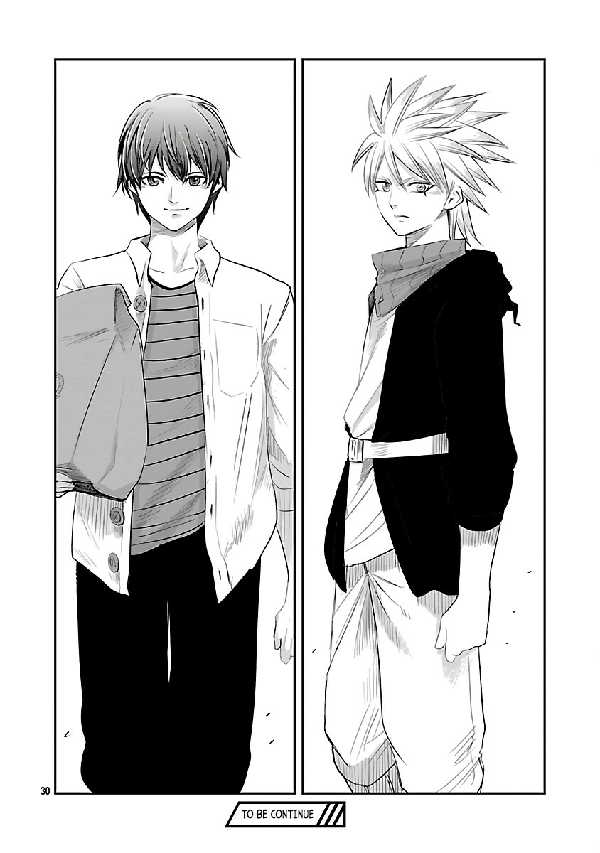 Hametsu Flag Kaihi no Tame Yamaoku e Hikikomotteita Saikyou no Akuyaku wa, Tasuketa Heroine ni Yotte Omotebutai e Tatasareru Chapter 4 page 33 - 