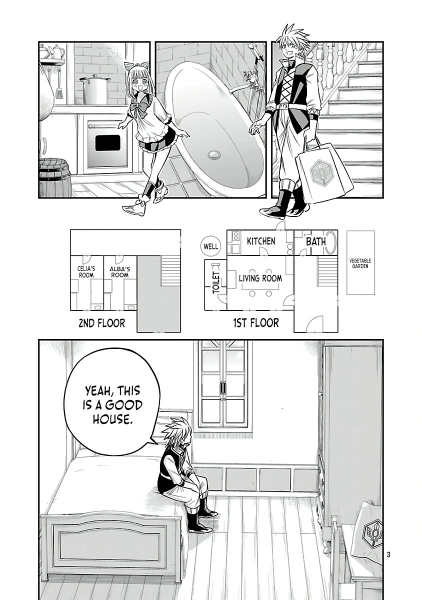 Hametsu Flag Kaihi no Tame Yamaoku e Hikikomotteita Saikyou no Akuyaku wa, Tasuketa Heroine ni Yotte Omotebutai e Tatasareru Chapter 4 page 6 - 