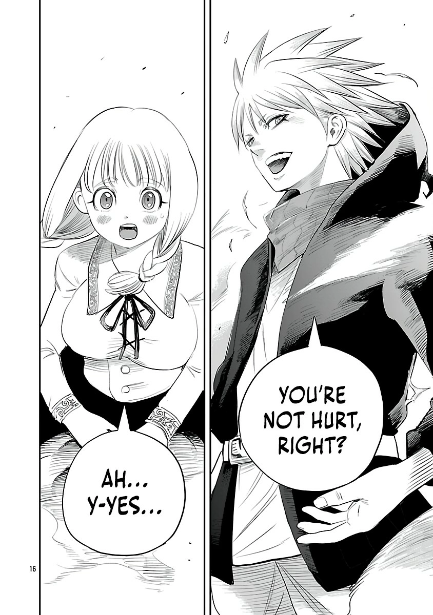 Hametsu Flag Kaihi no Tame Yamaoku e Hikikomotteita Saikyou no Akuyaku wa, Tasuketa Heroine ni Yotte Omotebutai e Tatasareru Chapter 5 page 18 - 