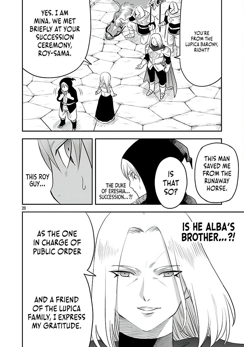Hametsu Flag Kaihi no Tame Yamaoku e Hikikomotteita Saikyou no Akuyaku wa, Tasuketa Heroine ni Yotte Omotebutai e Tatasareru Chapter 5 page 22 - 