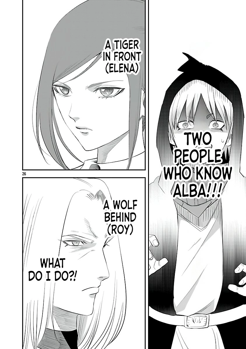 Hametsu Flag Kaihi no Tame Yamaoku e Hikikomotteita Saikyou no Akuyaku wa, Tasuketa Heroine ni Yotte Omotebutai e Tatasareru Chapter 5 page 28 - 