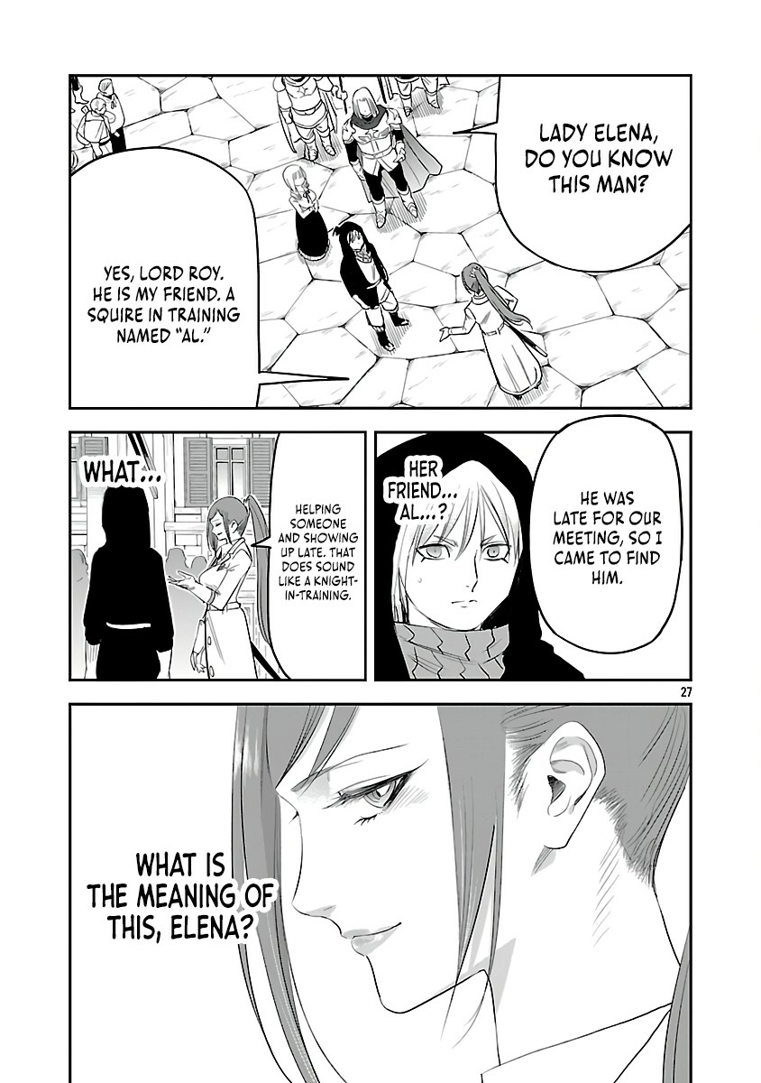 Hametsu Flag Kaihi no Tame Yamaoku e Hikikomotteita Saikyou no Akuyaku wa, Tasuketa Heroine ni Yotte Omotebutai e Tatasareru Chapter 5 page 29 - 