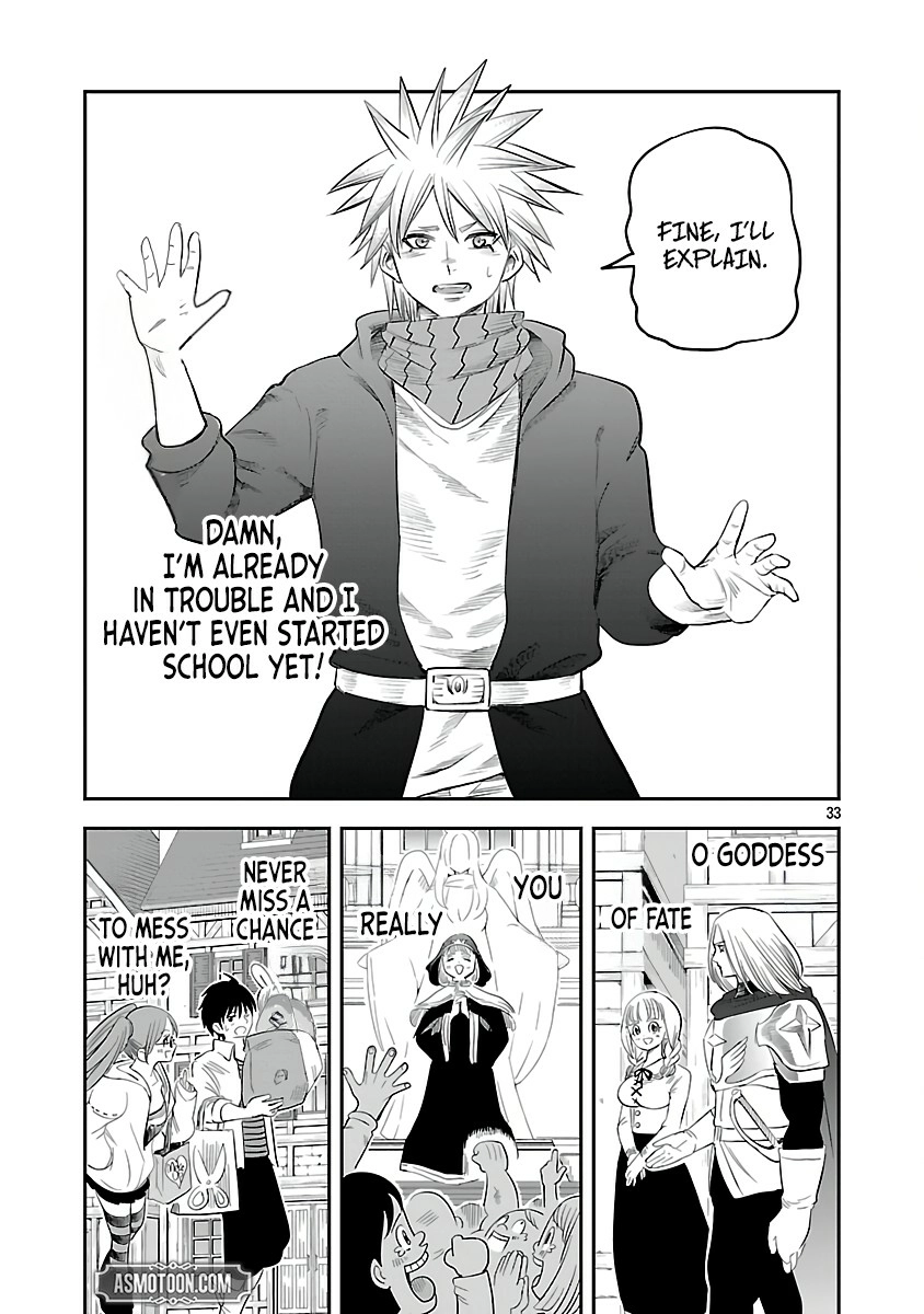 Hametsu Flag Kaihi no Tame Yamaoku e Hikikomotteita Saikyou no Akuyaku wa, Tasuketa Heroine ni Yotte Omotebutai e Tatasareru Chapter 5 page 35 - 