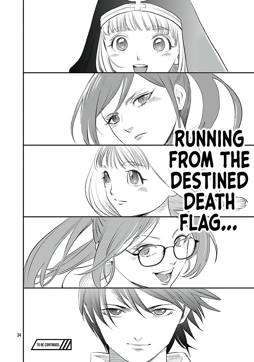 Hametsu Flag Kaihi no Tame Yamaoku e Hikikomotteita Saikyou no Akuyaku wa, Tasuketa Heroine ni Yotte Omotebutai e Tatasareru Chapter 5 page 36 - 