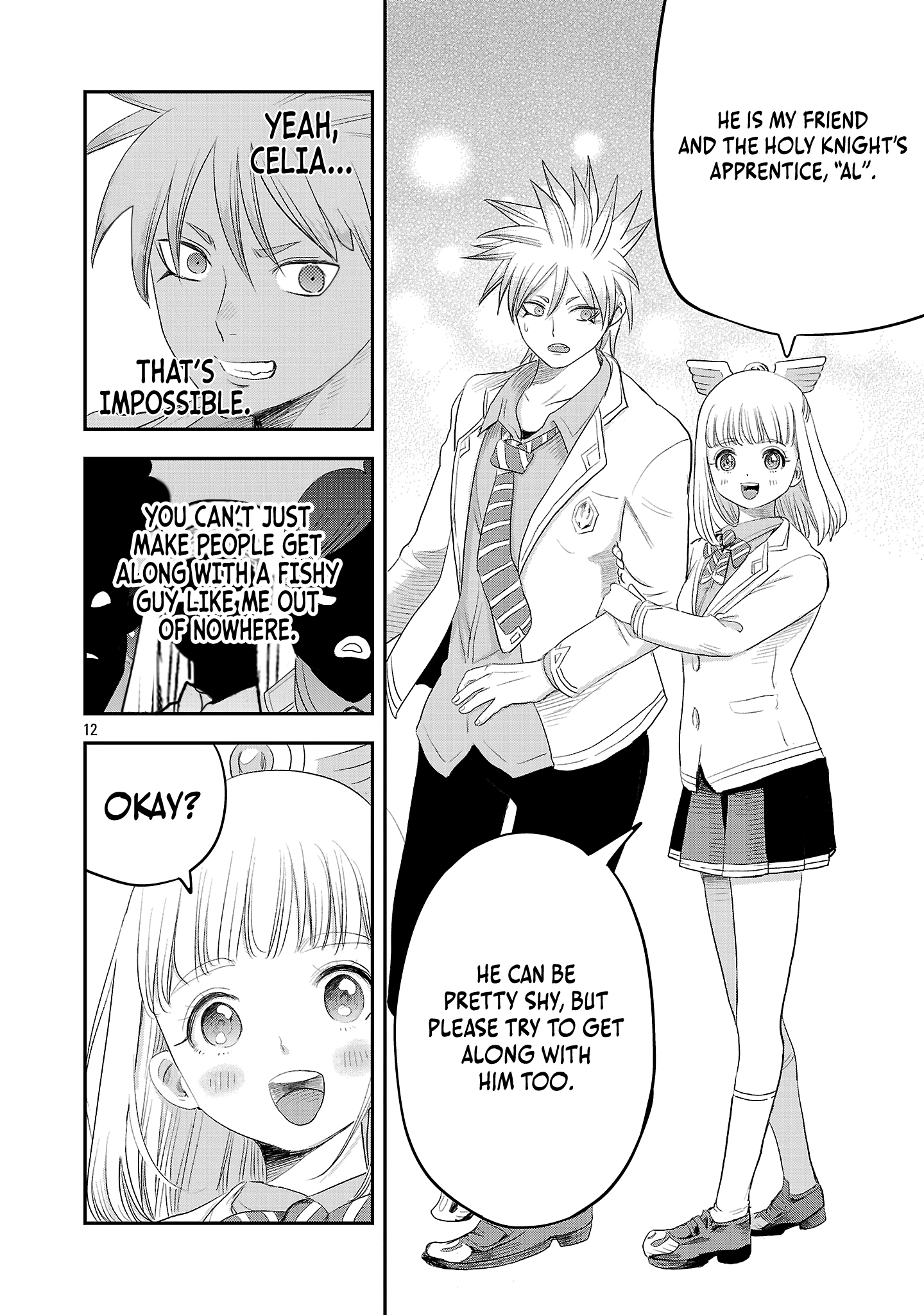Hametsu Flag Kaihi no Tame Yamaoku e Hikikomotteita Saikyou no Akuyaku wa, Tasuketa Heroine ni Yotte Omotebutai e Tatasareru Chapter 6 page 15 - 